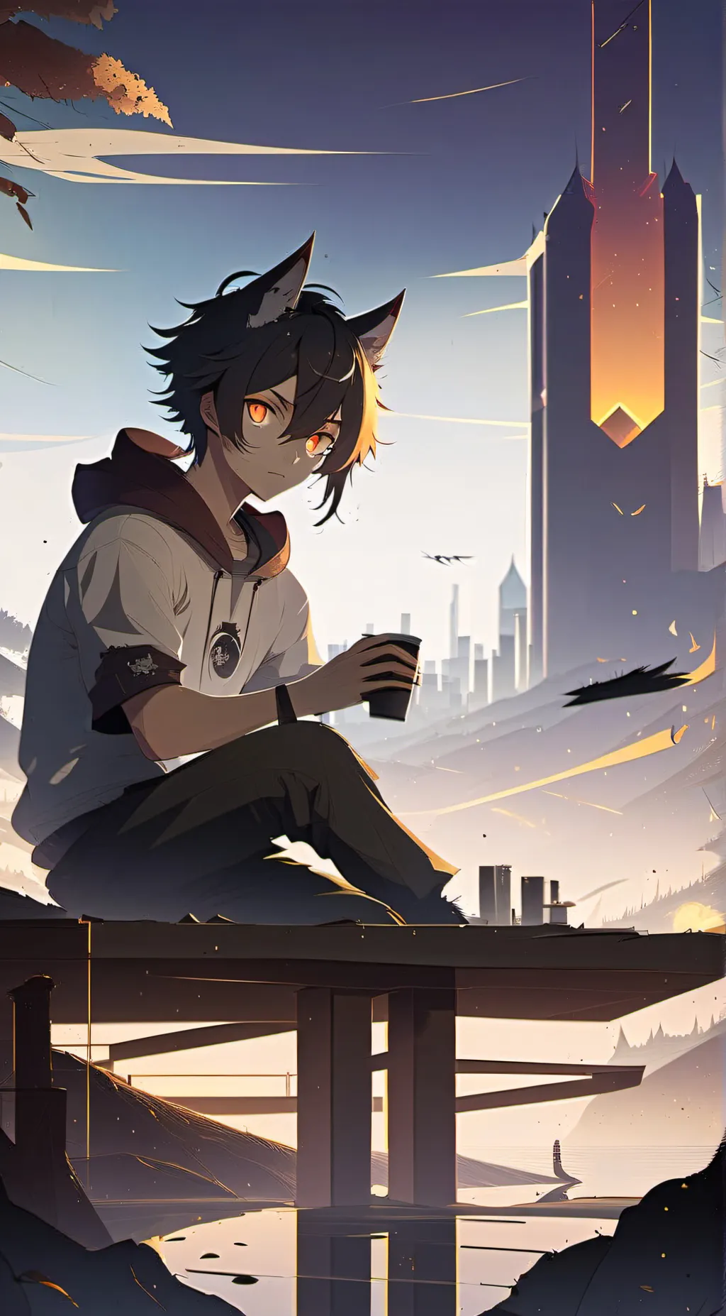 ai character: Conri background