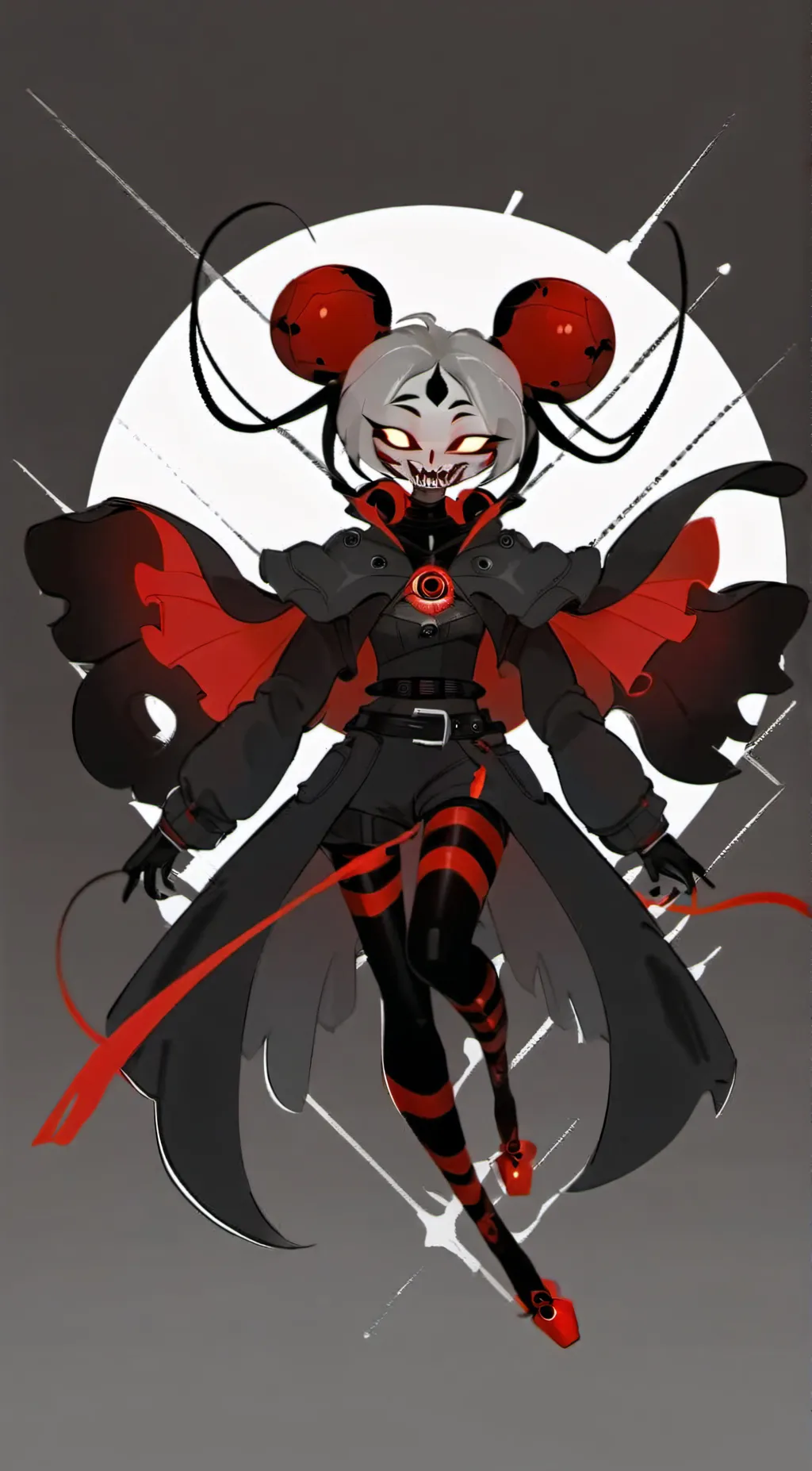 ai character: Spidella background