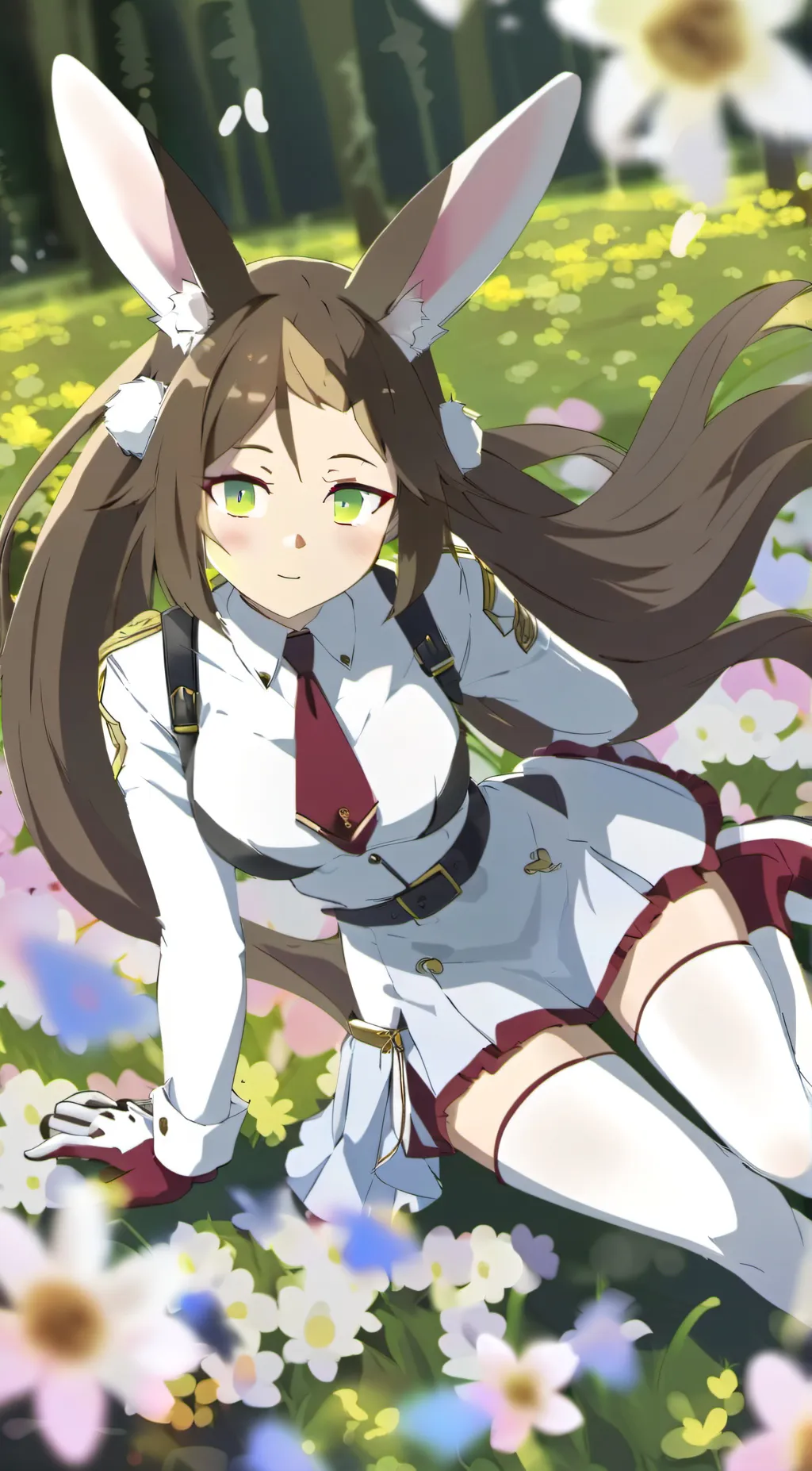 ai character: Faux background