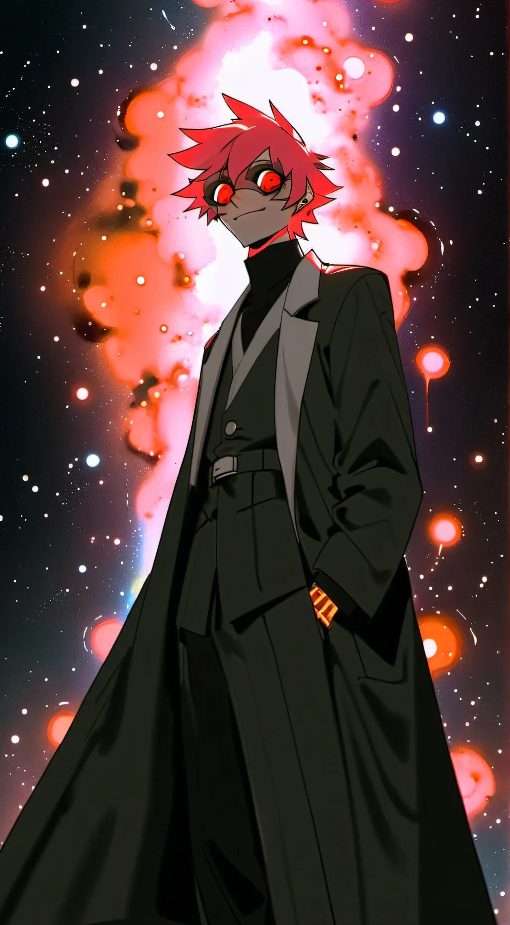 ai character: HH (New year) background