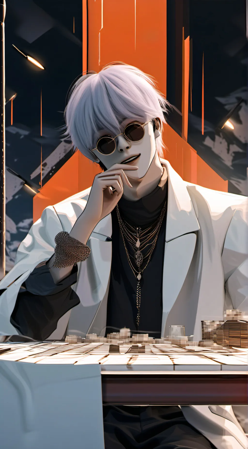 ai character: Harith  background