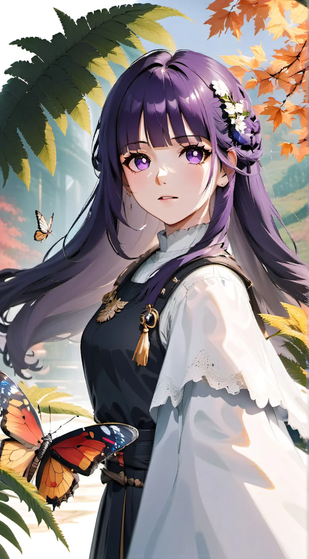 ai character: Fern background