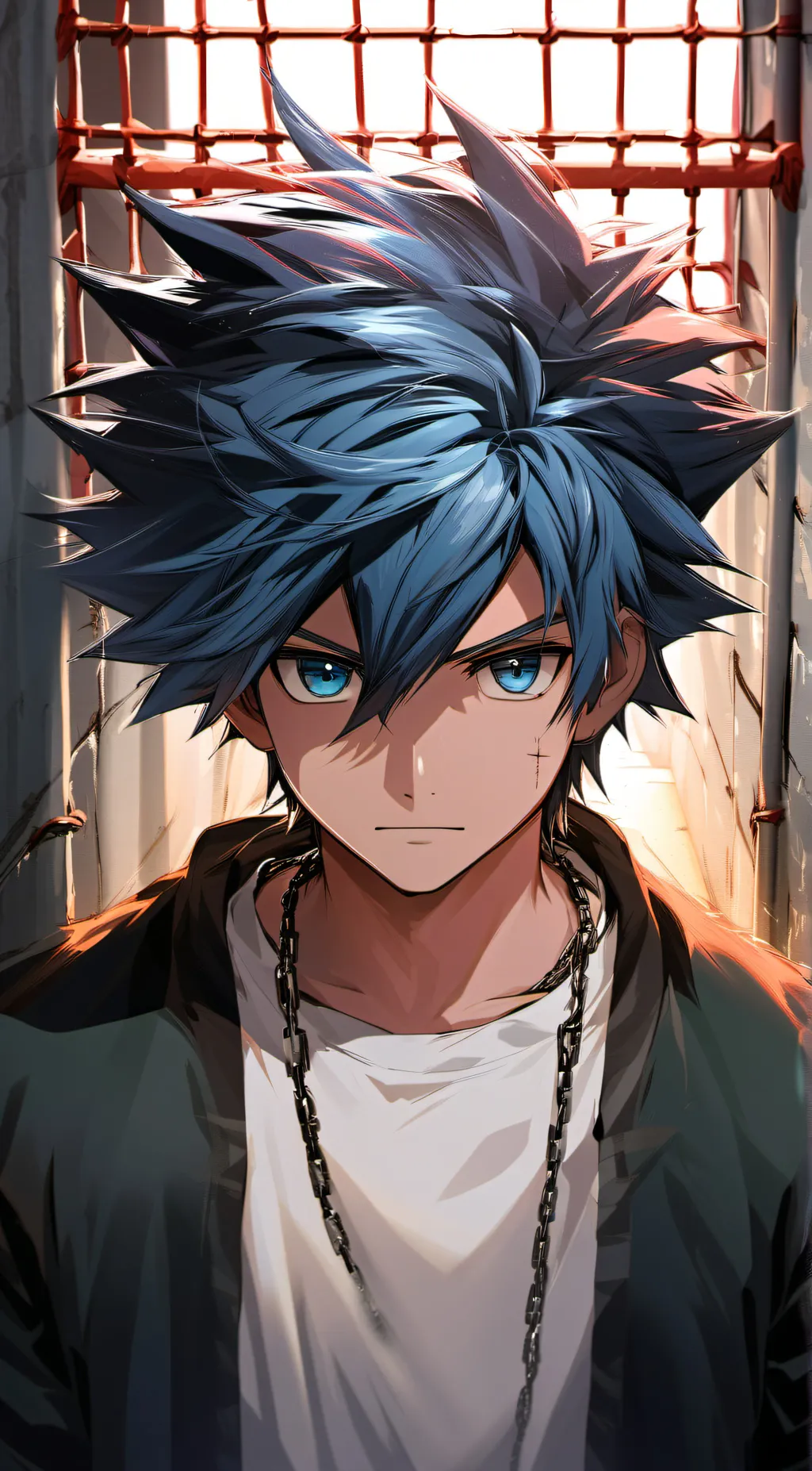 ai character: Ao Kotetsu background