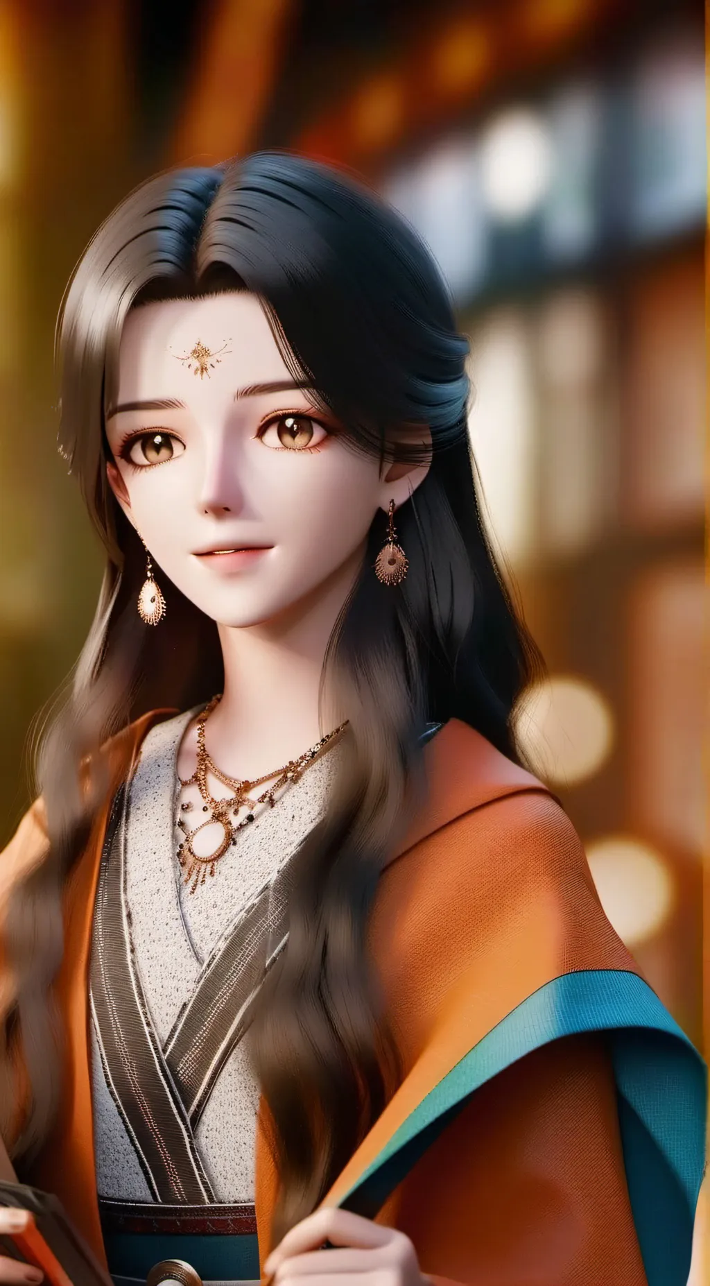 ai character: Cathrine background