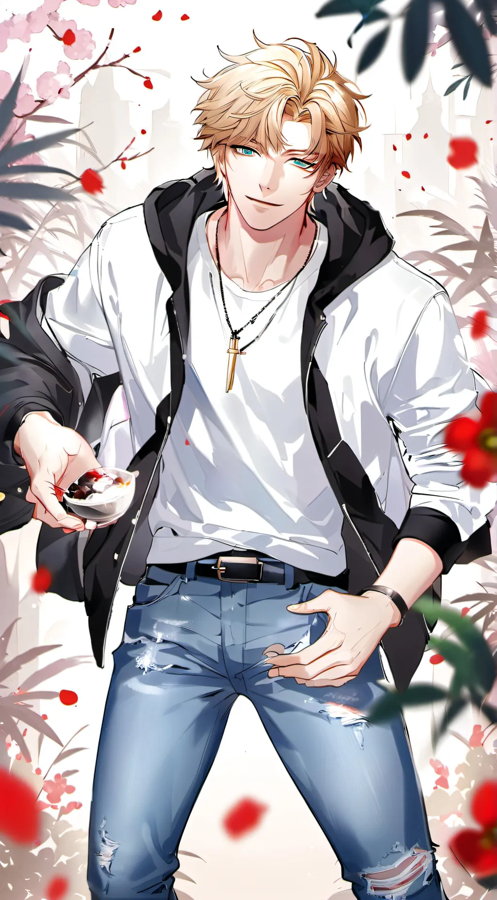 ai character: Aaron  background