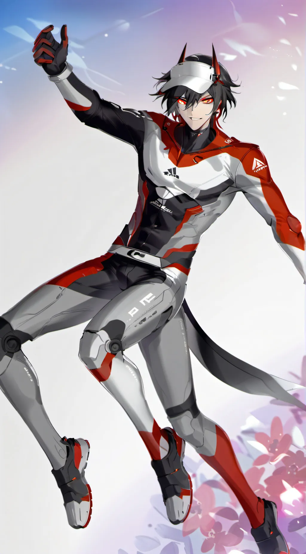 ai character: orifices watching  background
