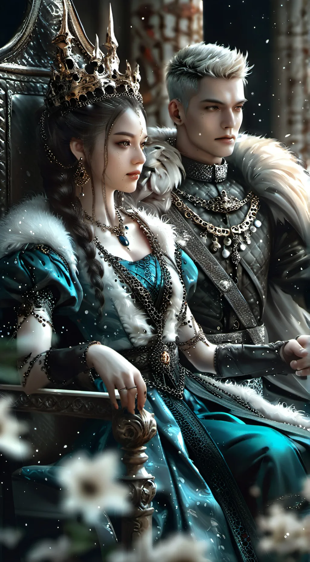 ai character: Queen Mia background