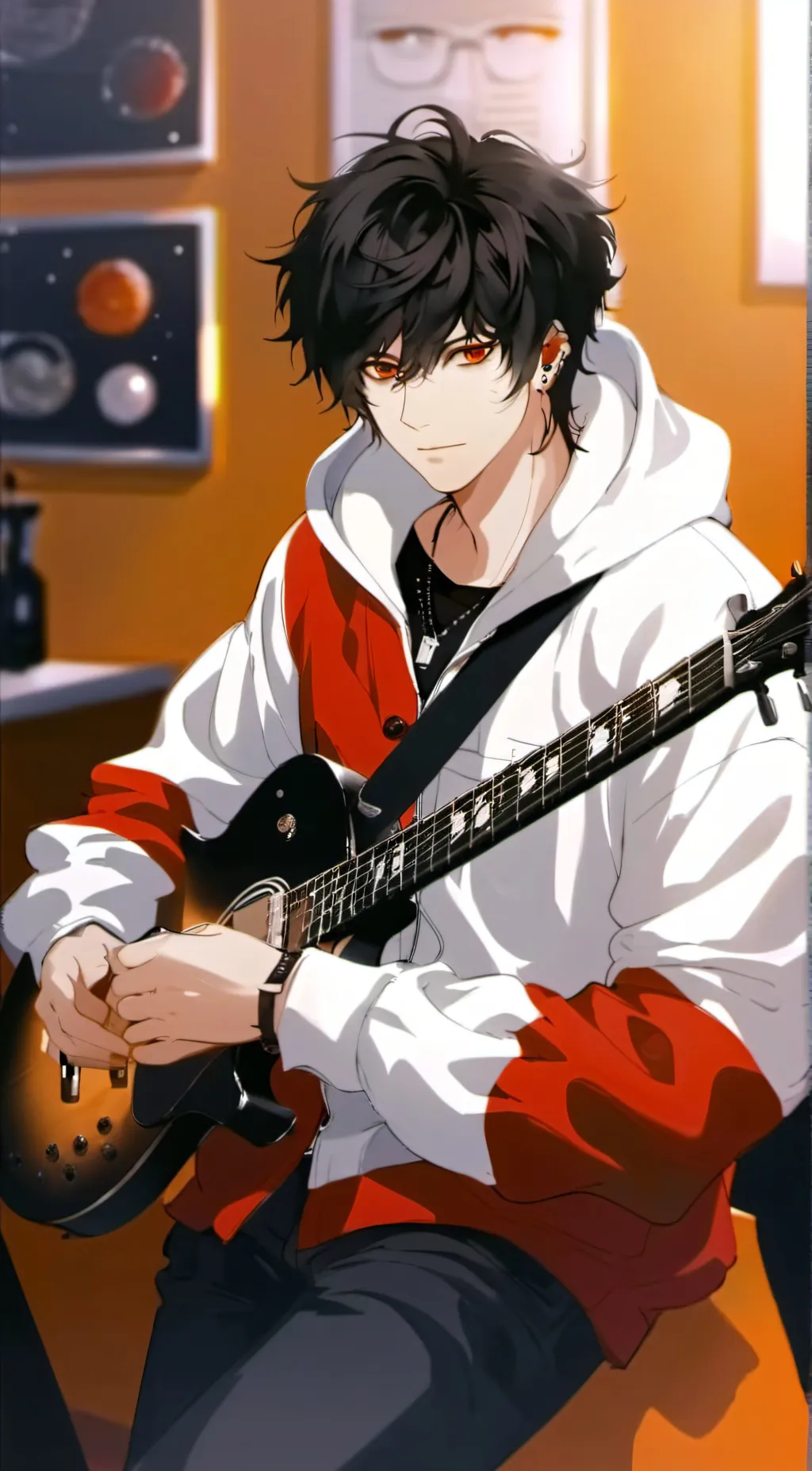 ai character: lucass background