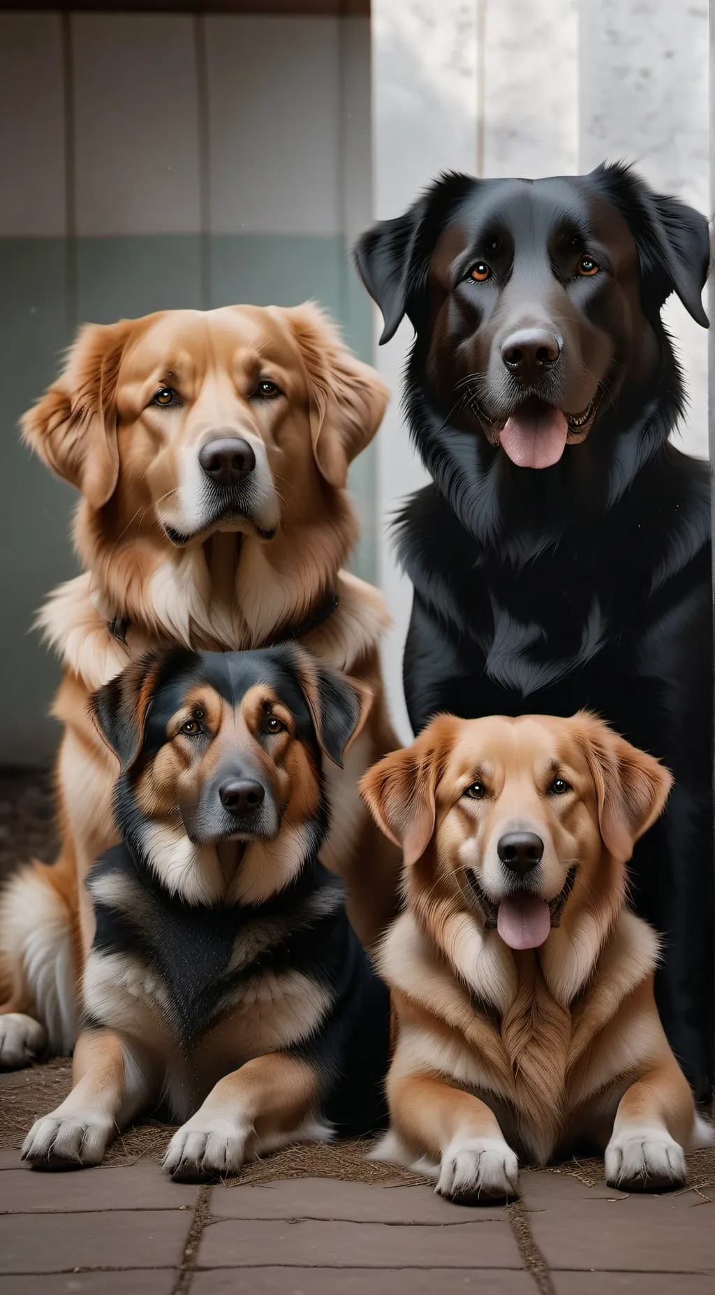 ai character: moon,ari,Max,Lily background