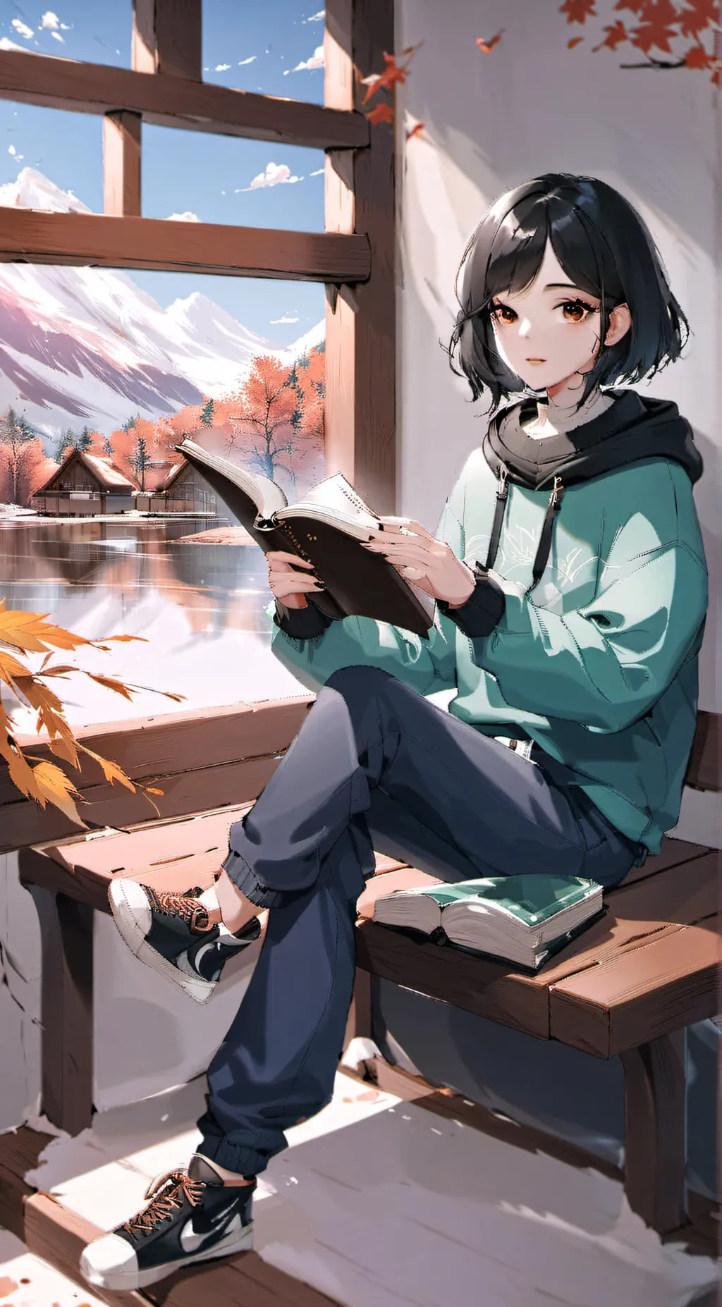 ai character: Aria background