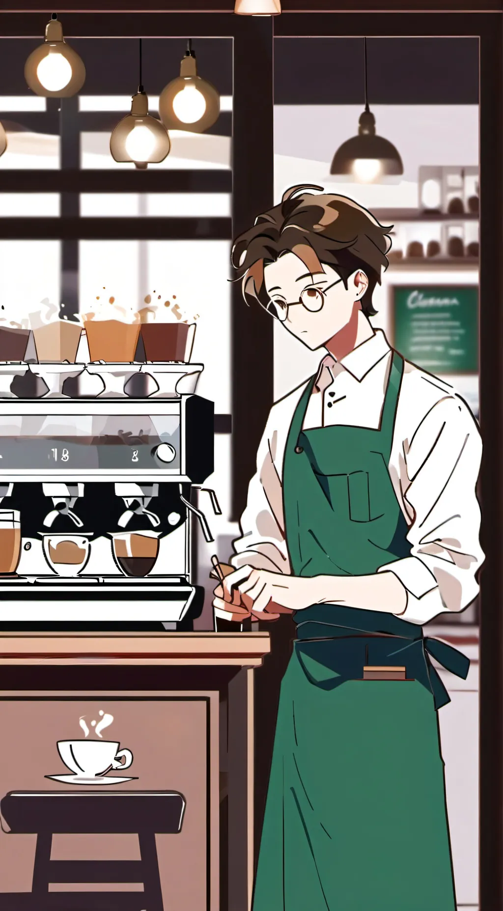 ai character: Hito background