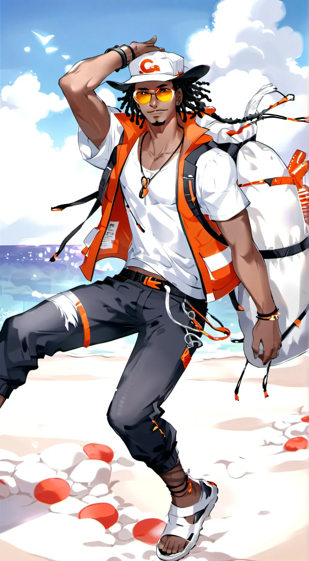 ai character: 🔥USSOP🏴‍☠️ background