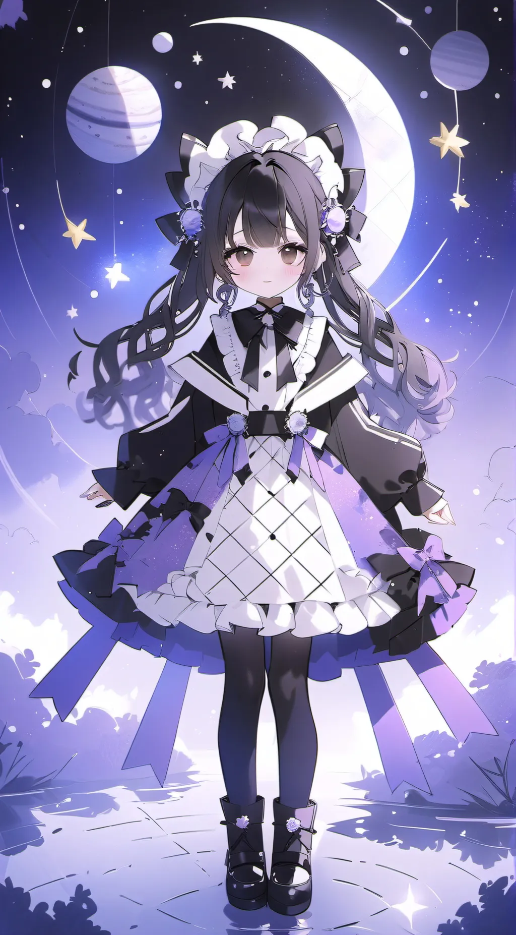 ai character: SOLARBALLS  background
