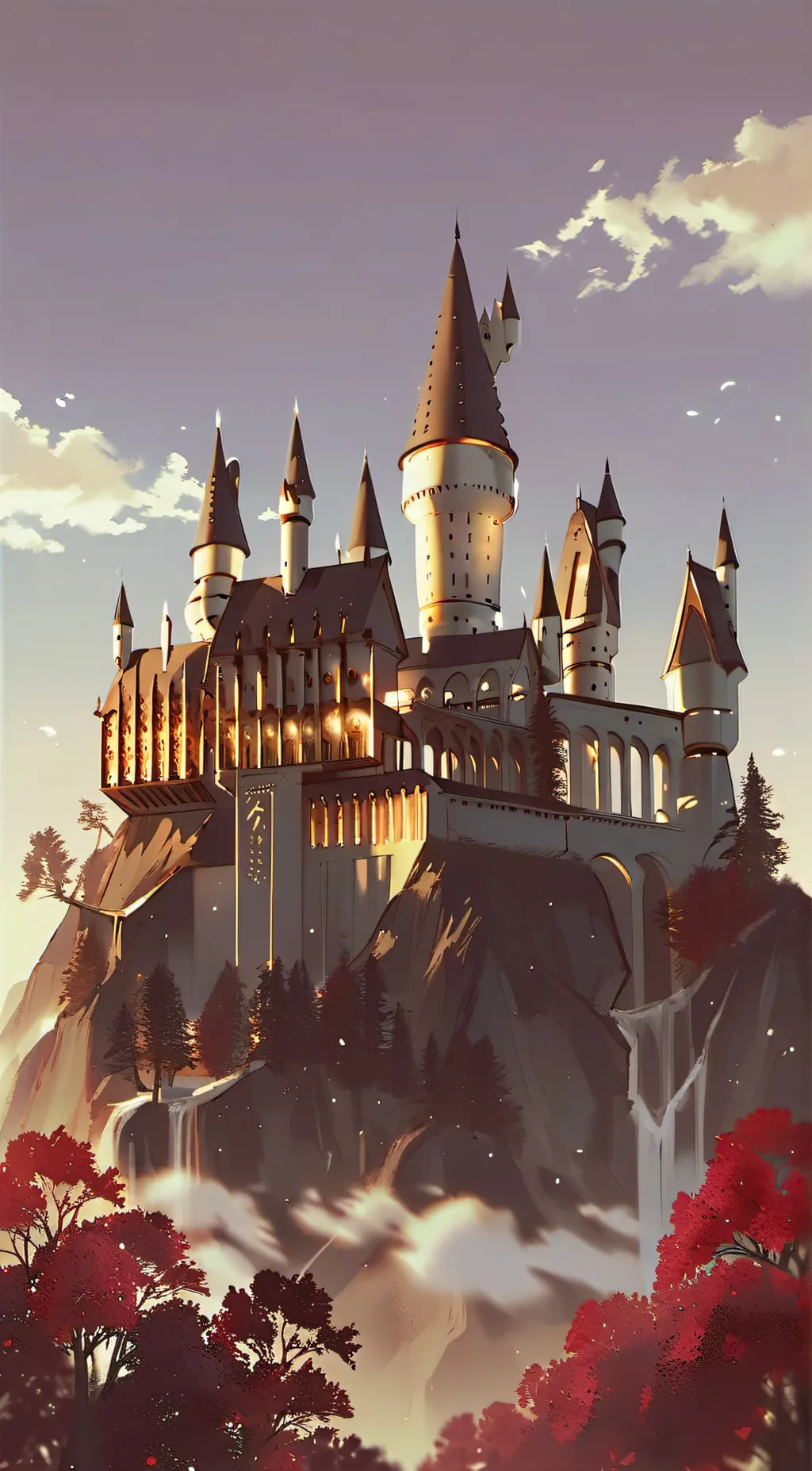 ai character: Hogwarts background