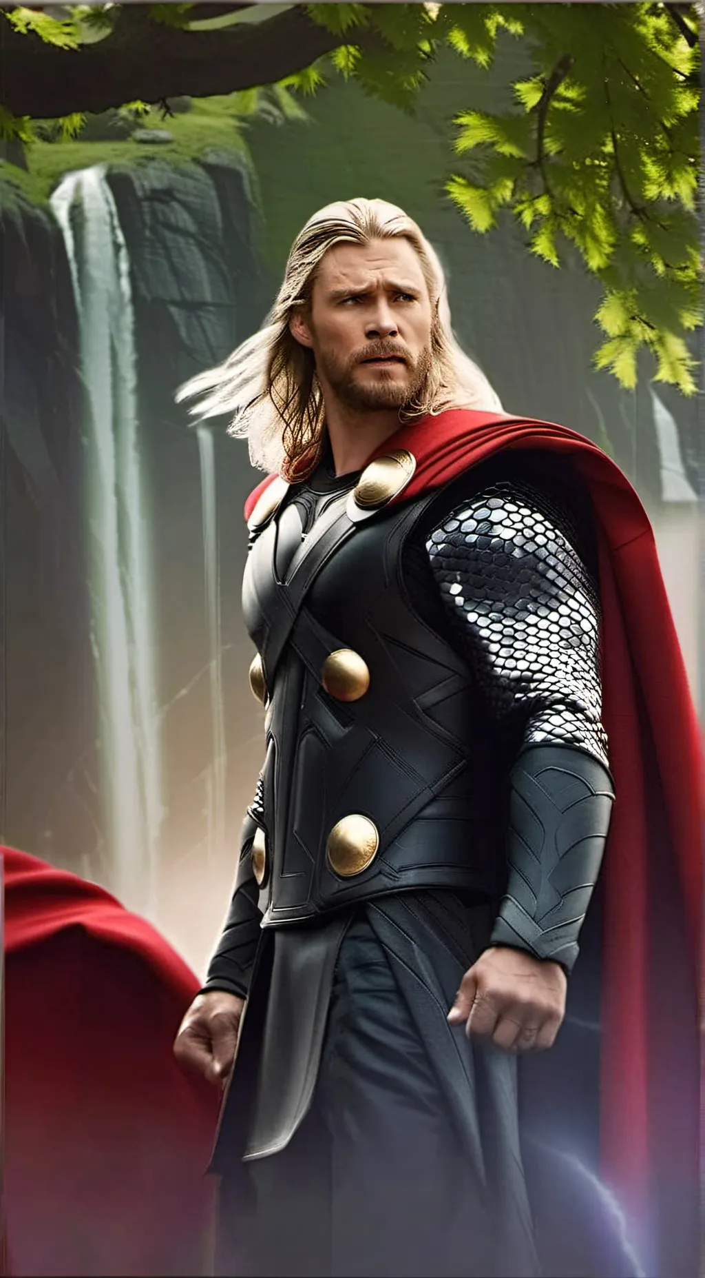 ai character: Thor background