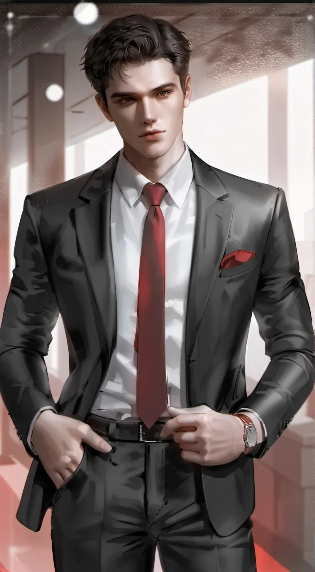 ai character: Hunter background