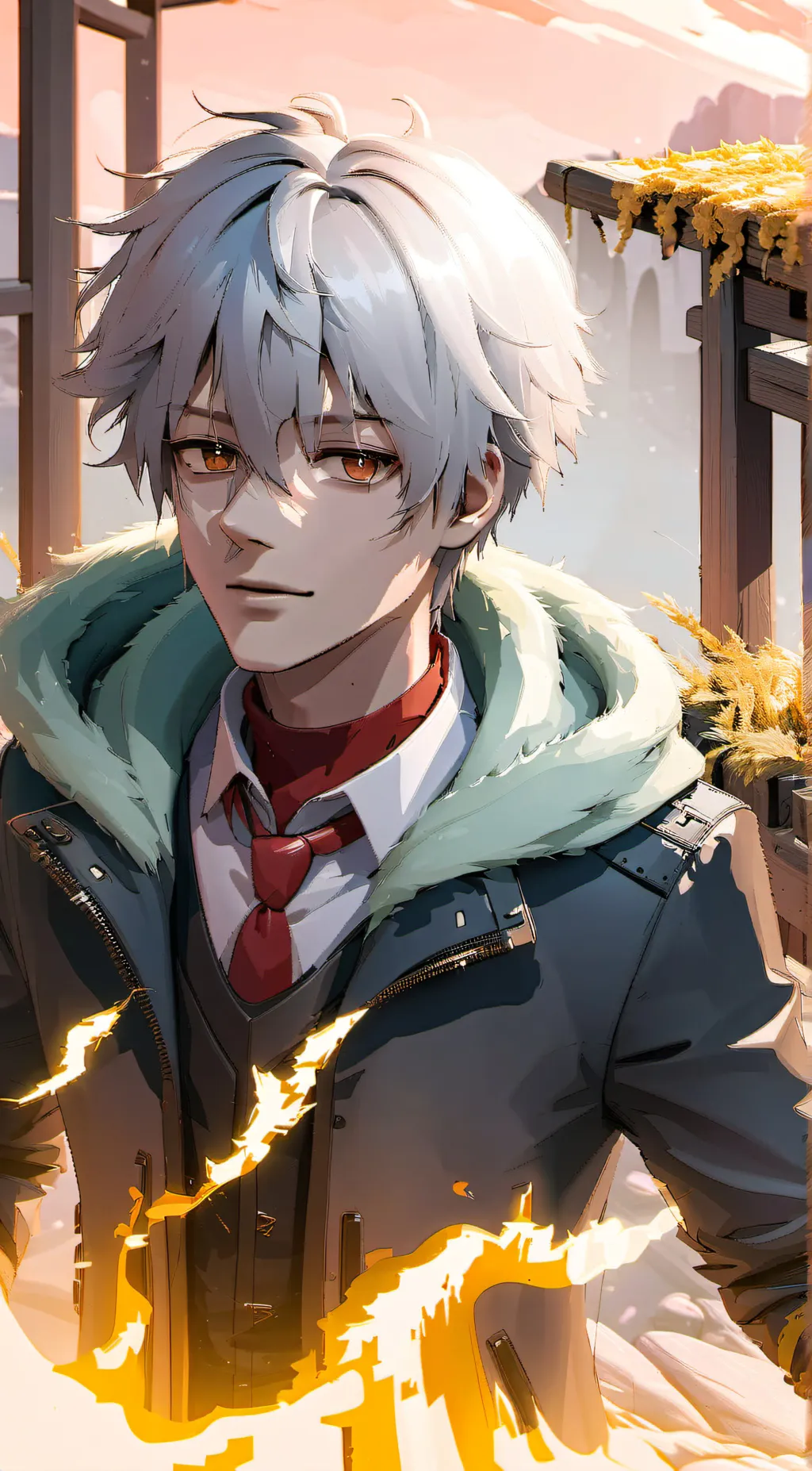 ai character: Axel background