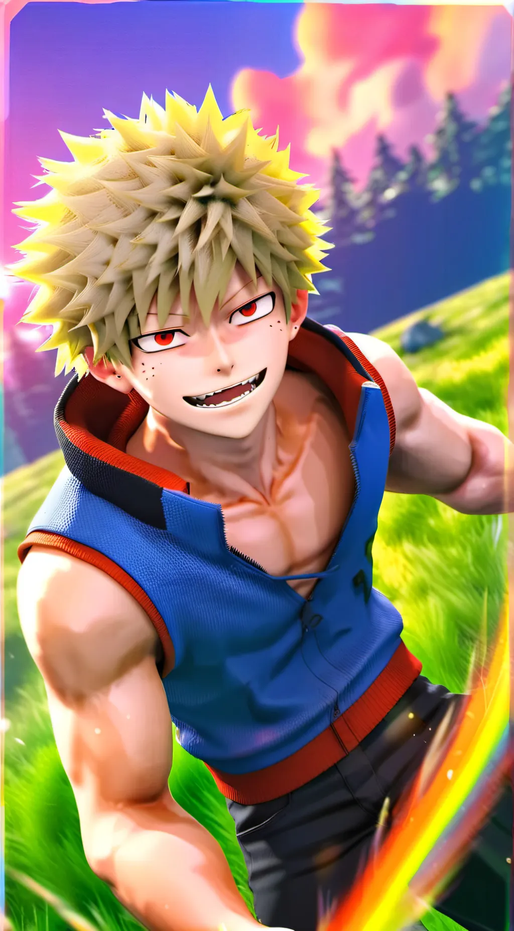 ai character: MHA  background