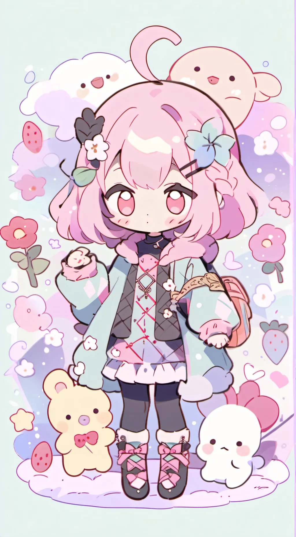 ai character: Ella background