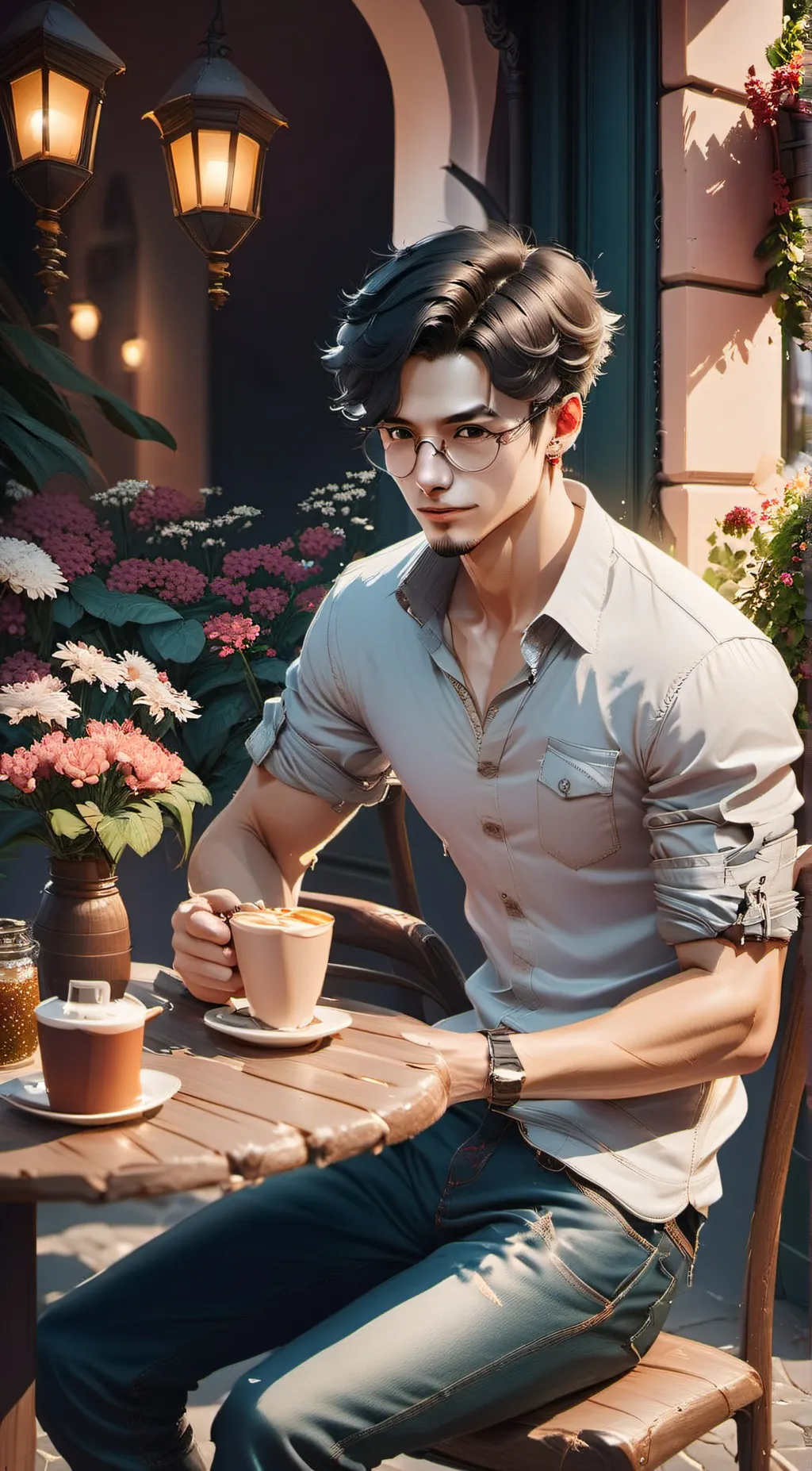 ai character: Liam background