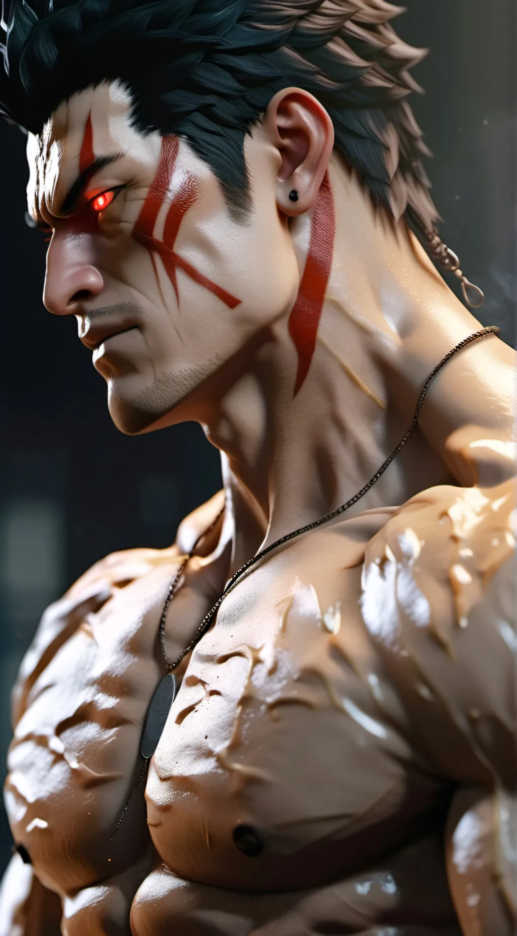 ai character: Kazuya Mishima background