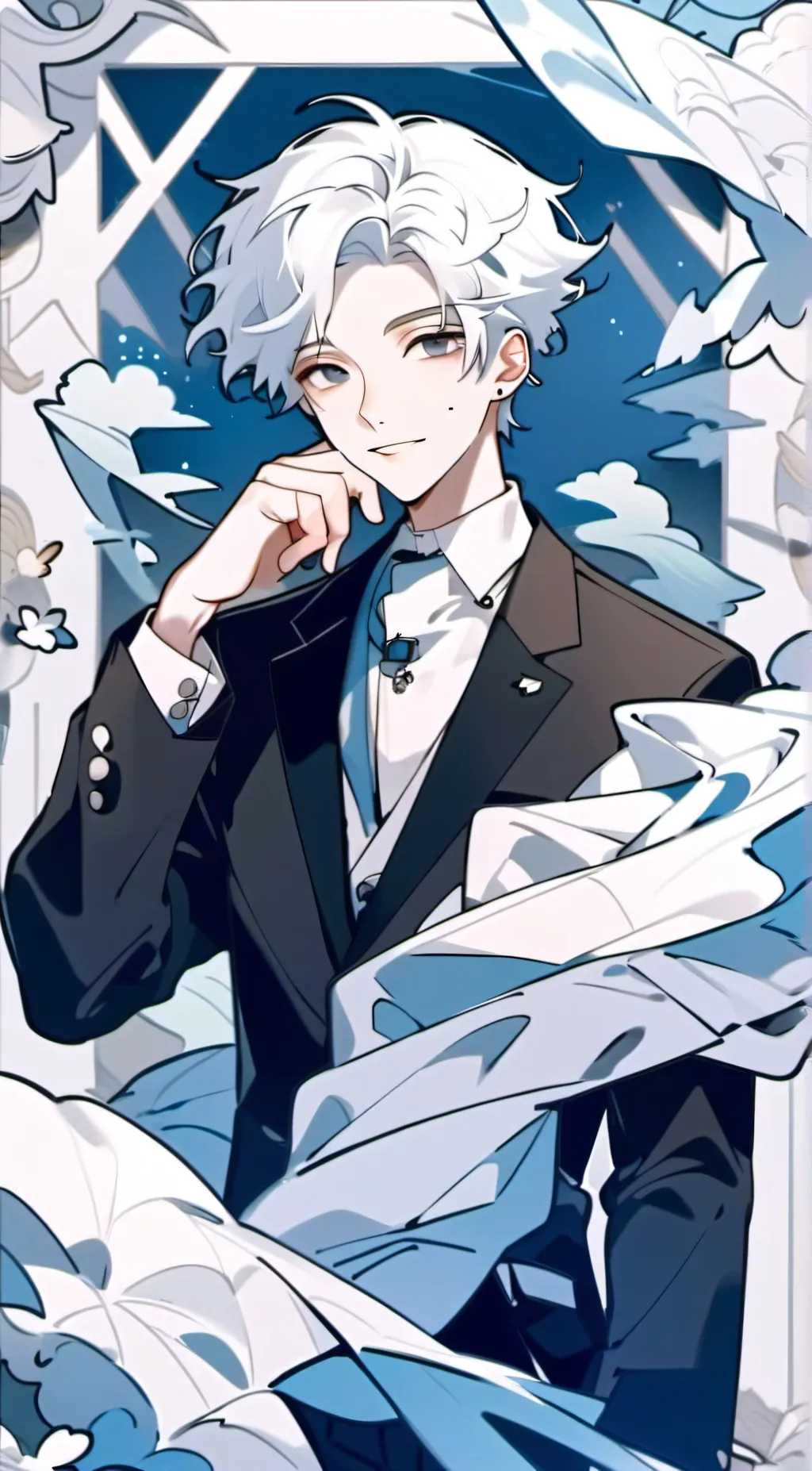 ai character: David background