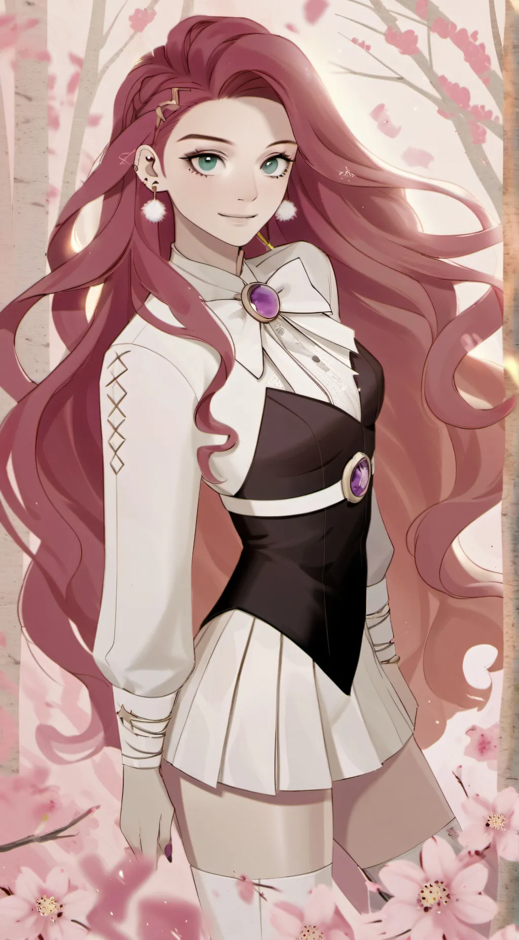 ai character: Starfire background