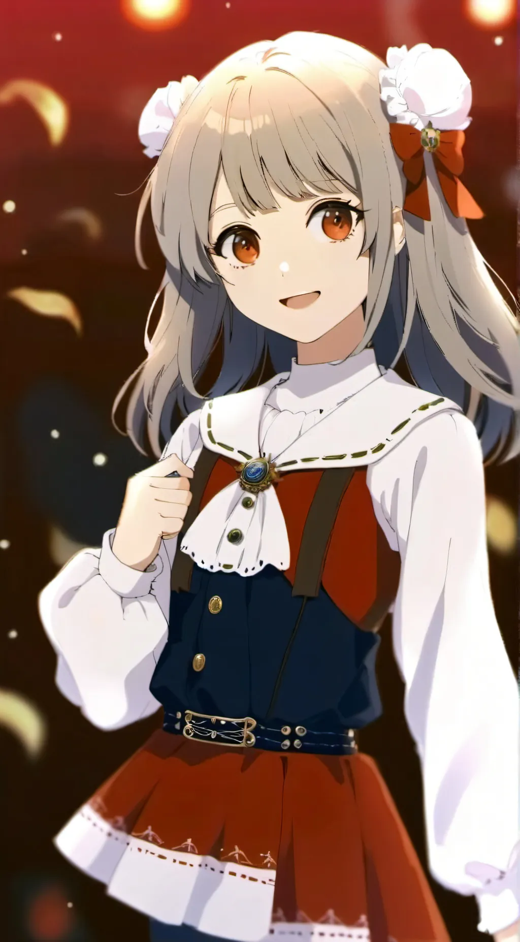 ai character: YouTube camp background