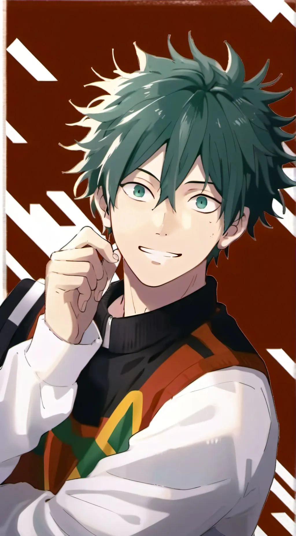 ai character: deku background