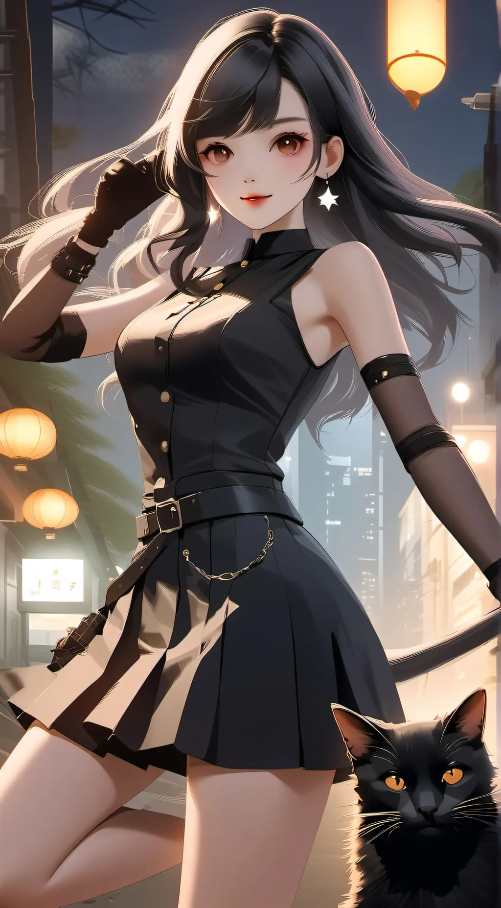 ai character: Minjun background
