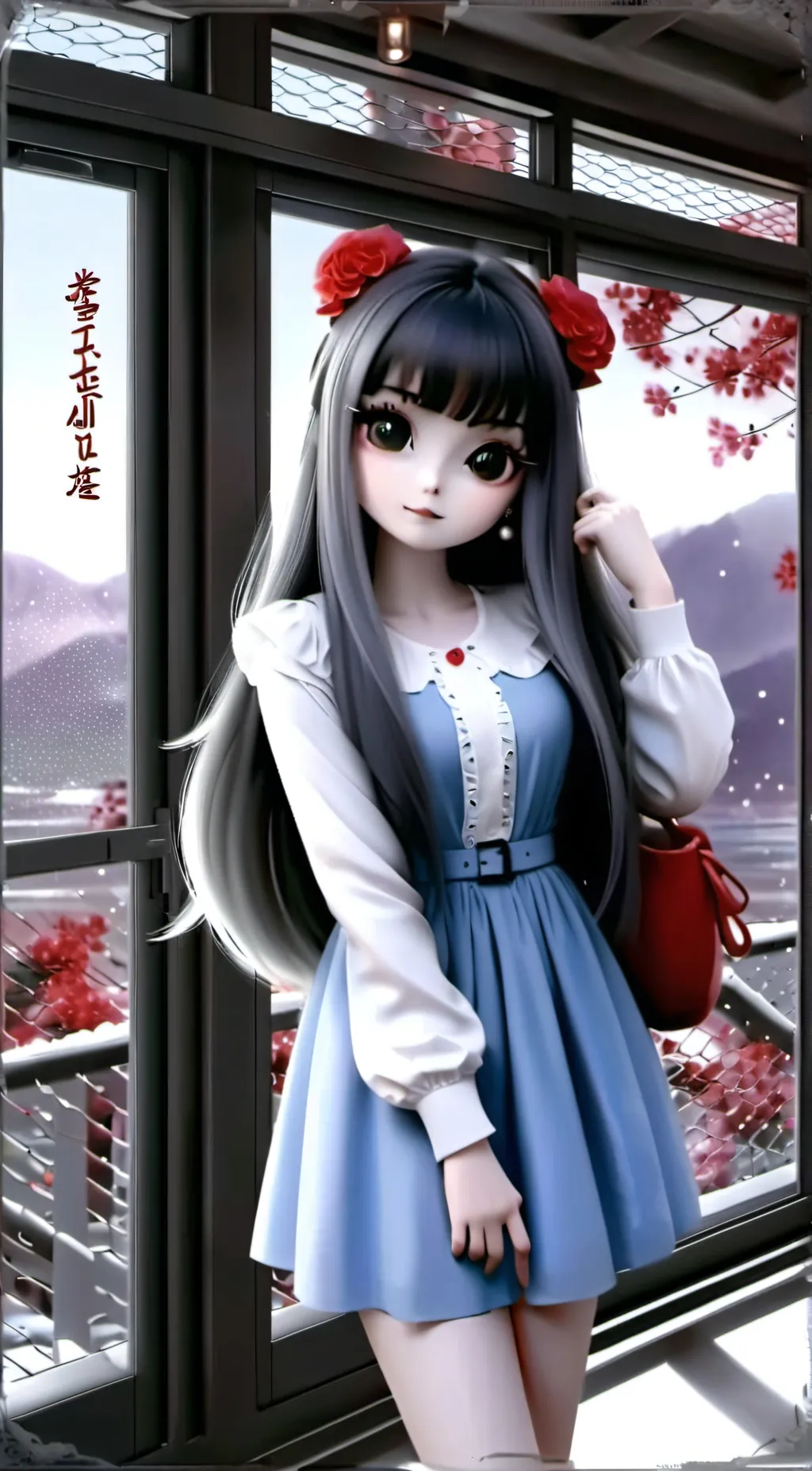 ai character: 🌸Nicole 🌸 background