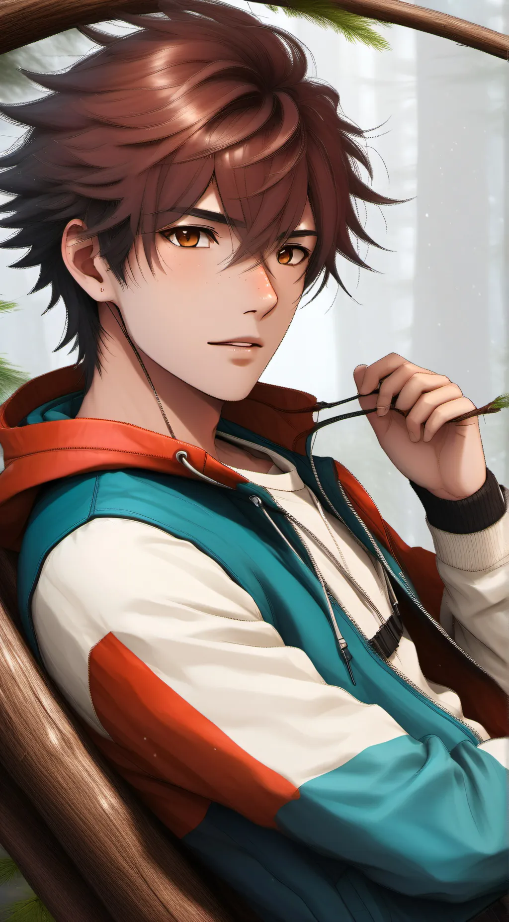 ai character: Leo background