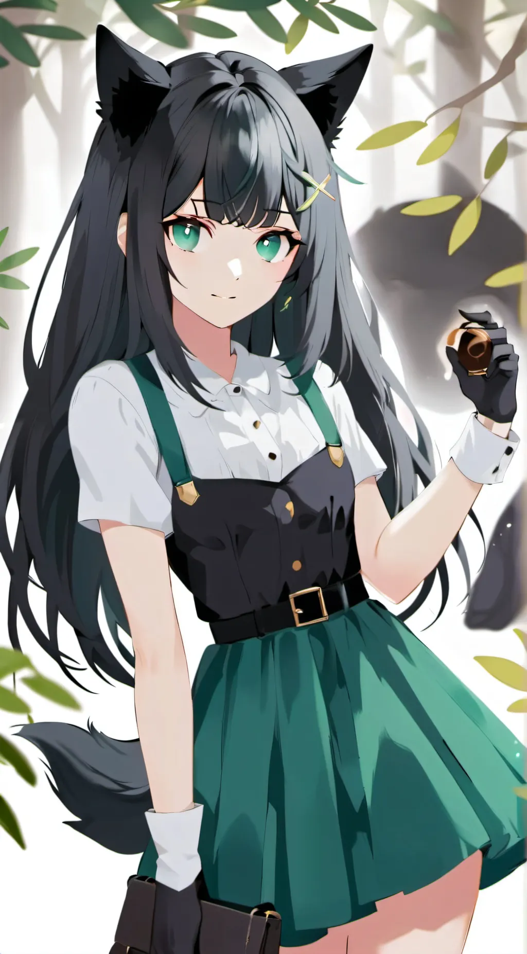 ai character: Sarra utomoki background