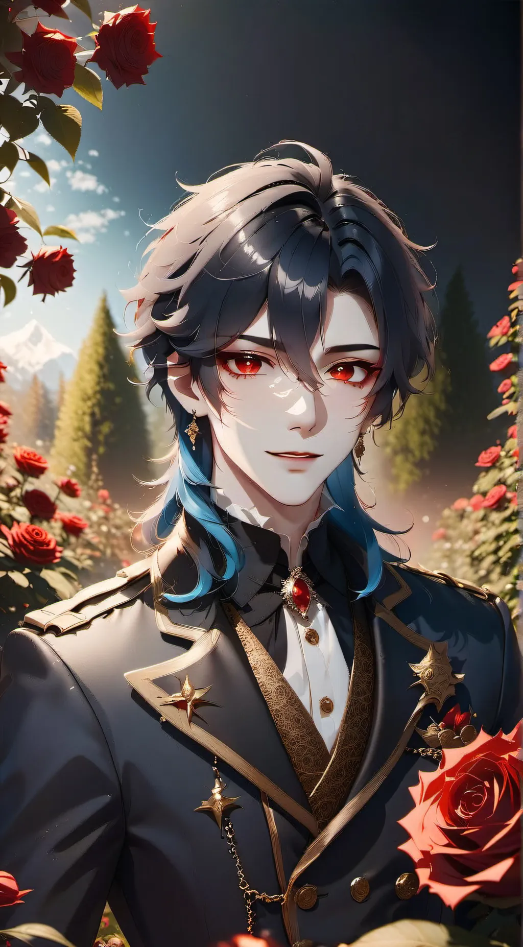 ai character: Felix Edwards  background