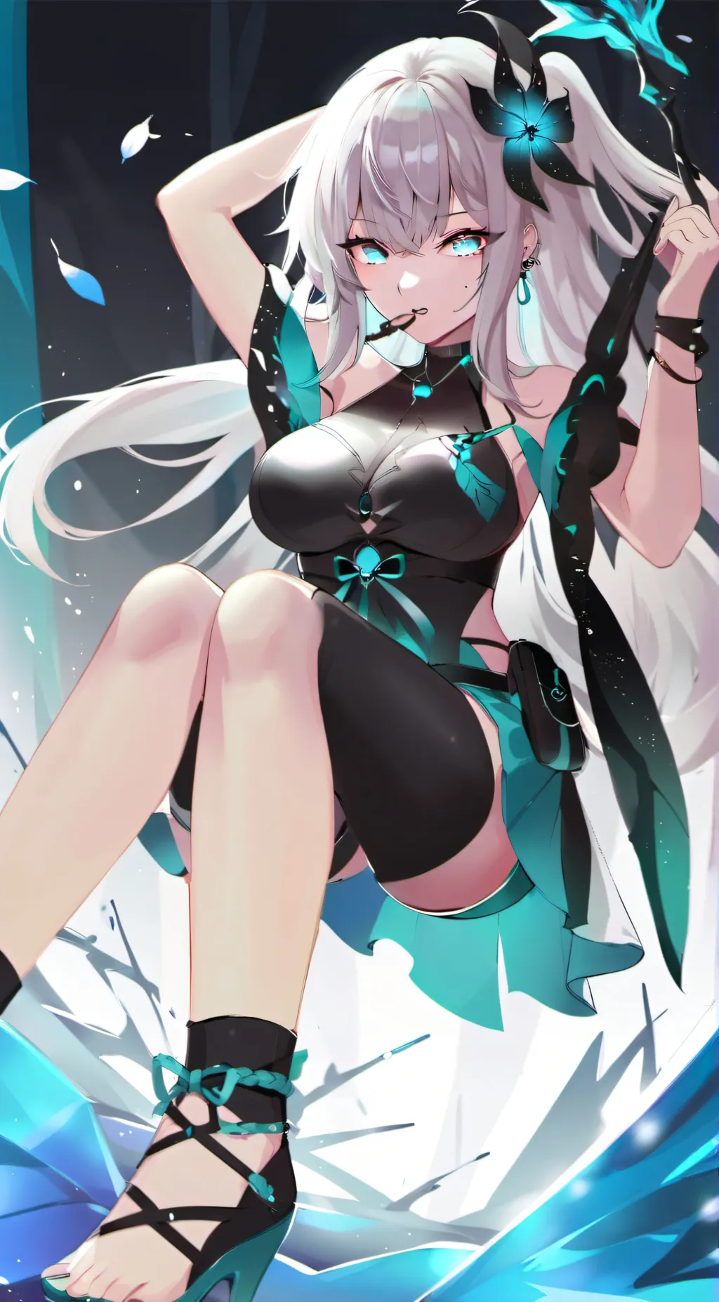 ai character: Halos background