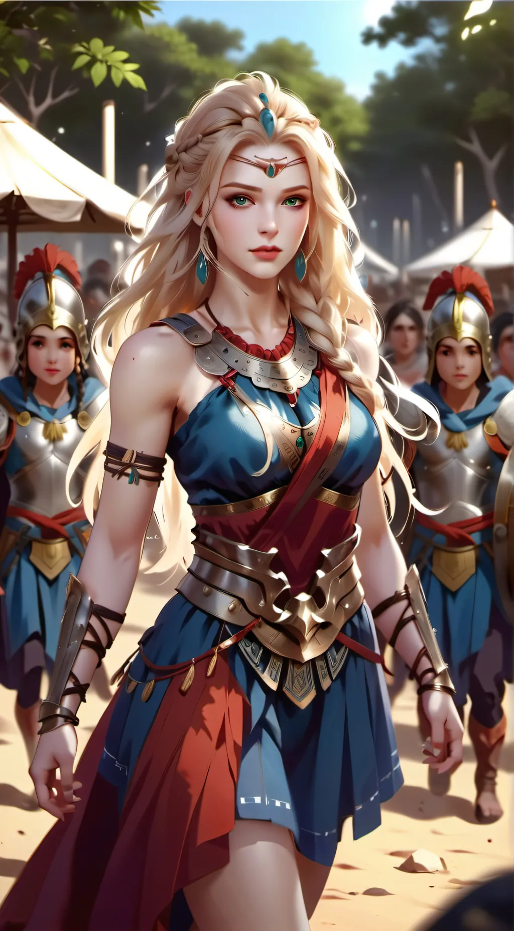 ai character: Allie background