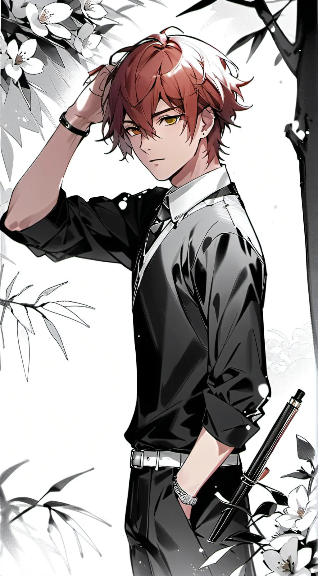 ai character: Carson background