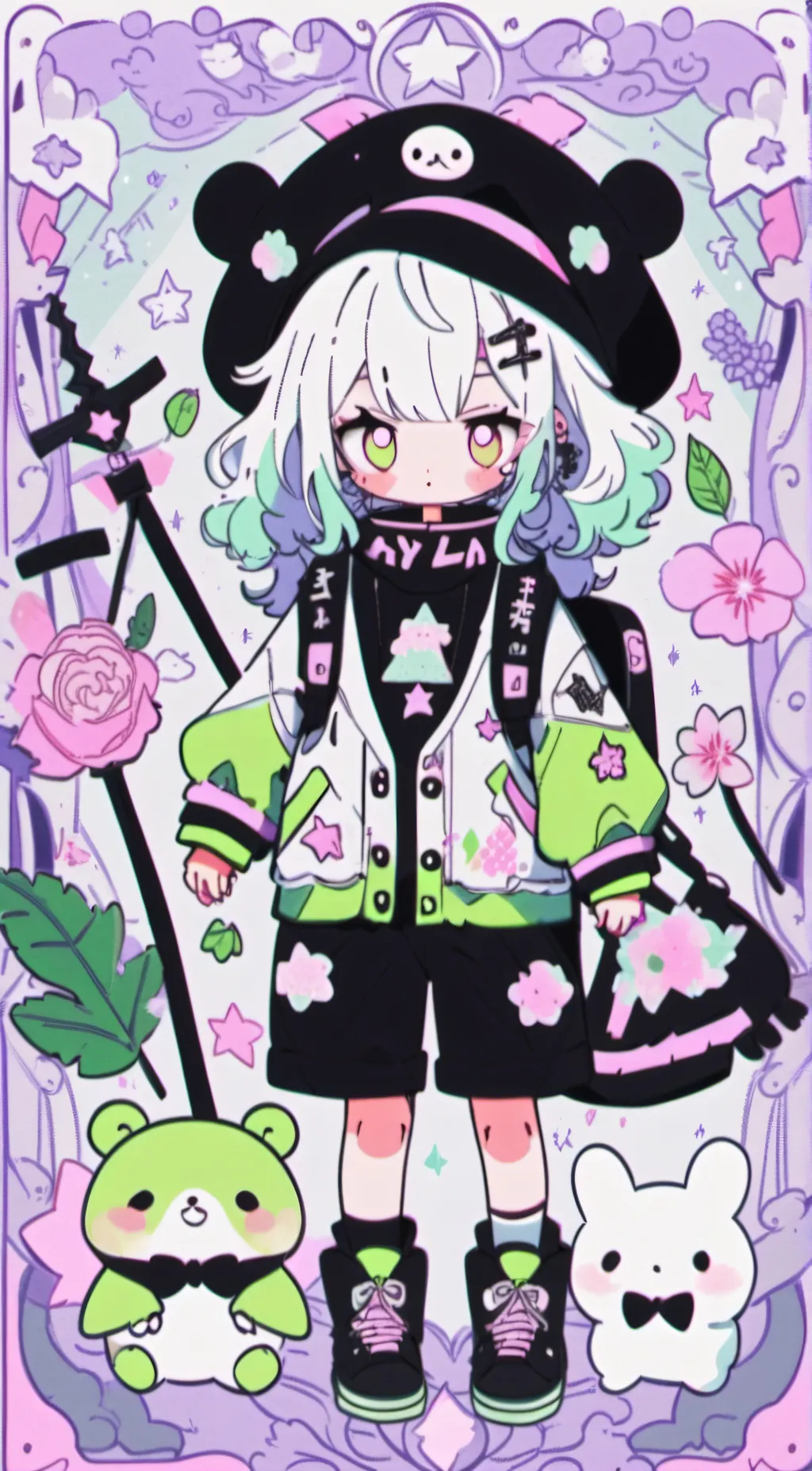 ai character: yuki background