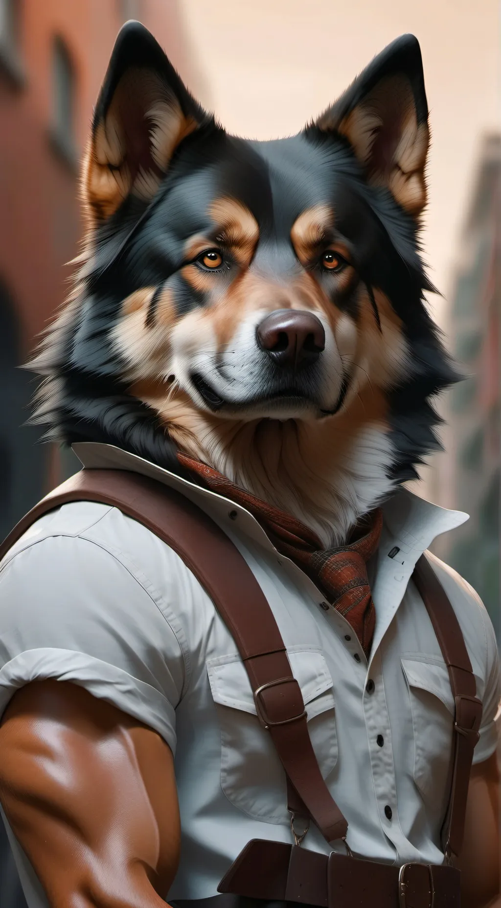 ai character: Rex background