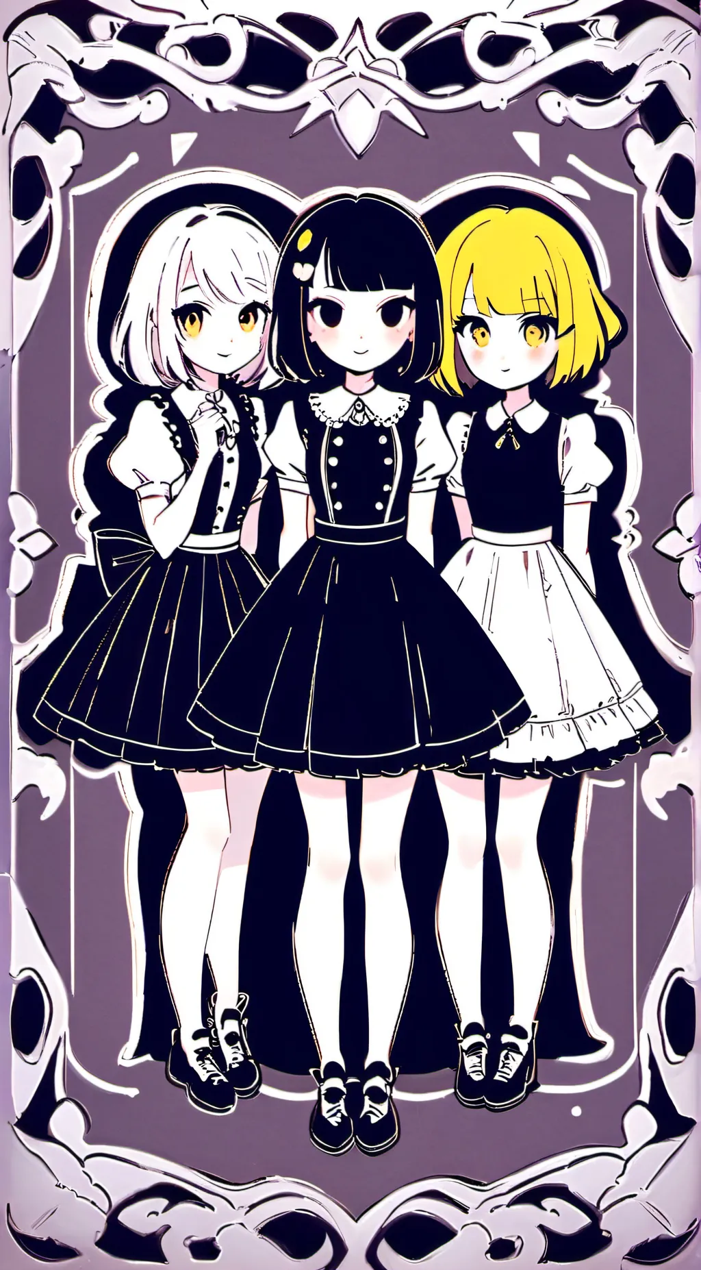 ai character: Fran Bow game background