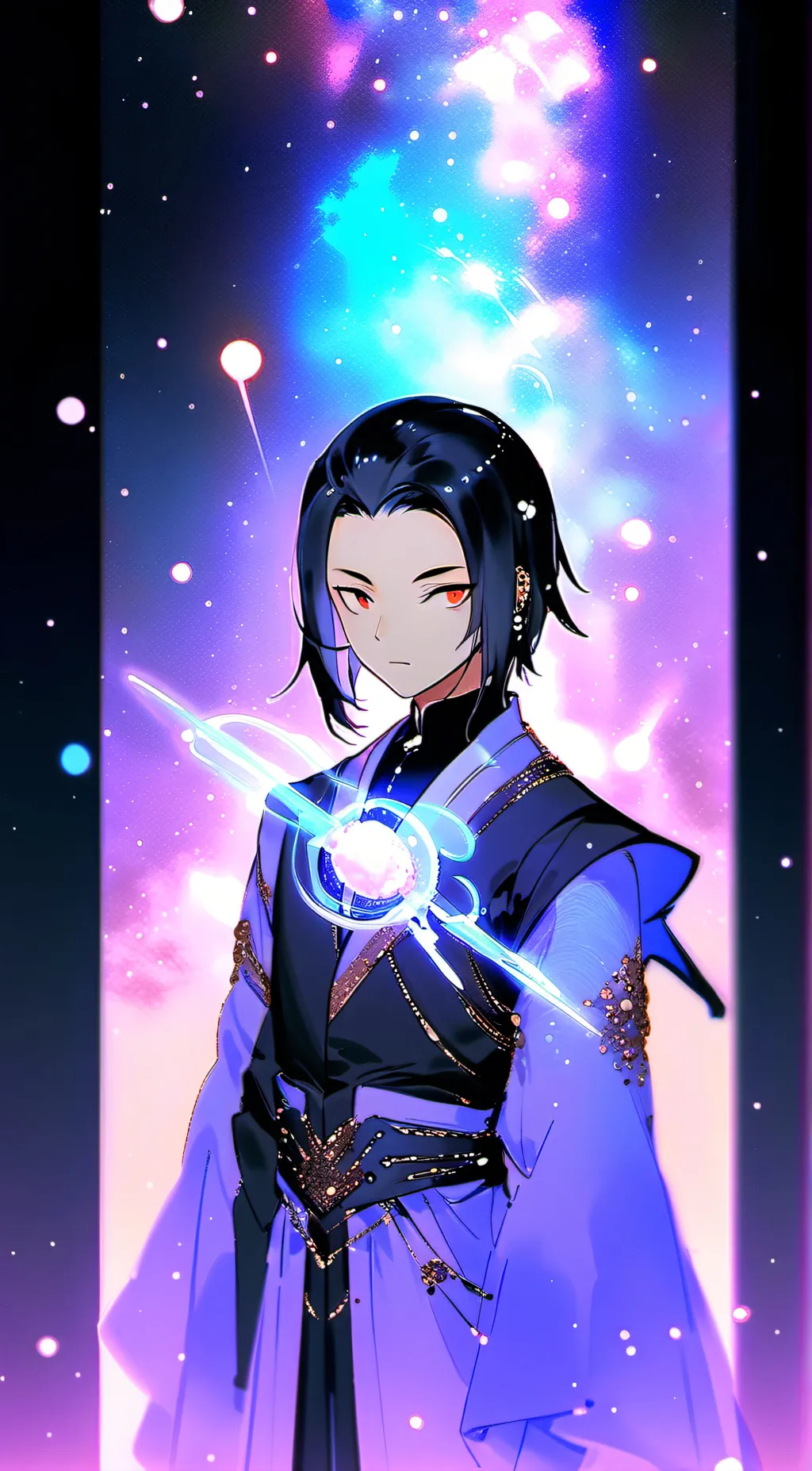 ai character: raven background