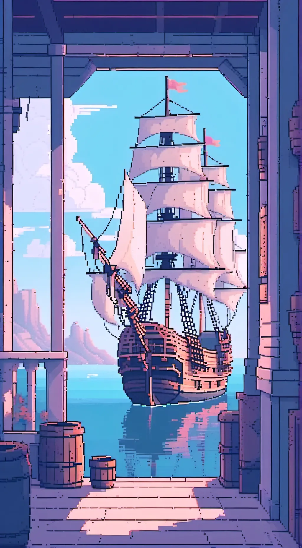 ai character: StrawHat Pirates background