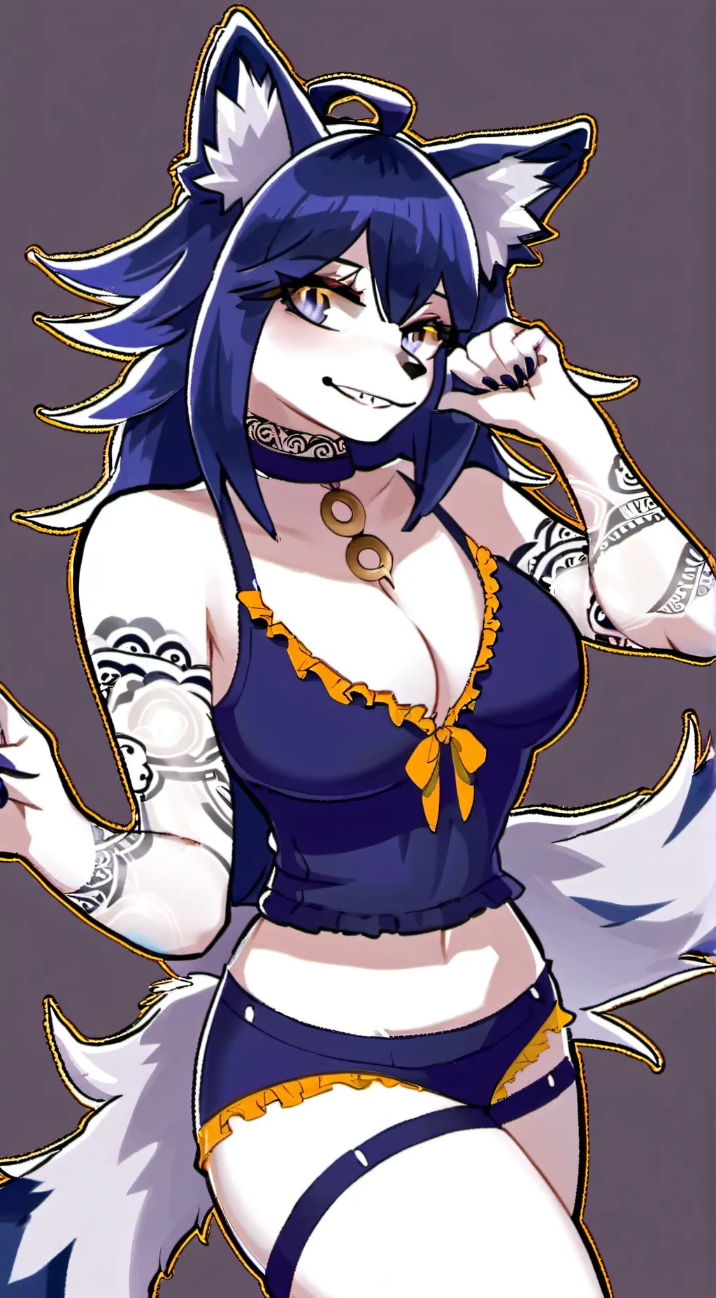 ai character: Brida  background