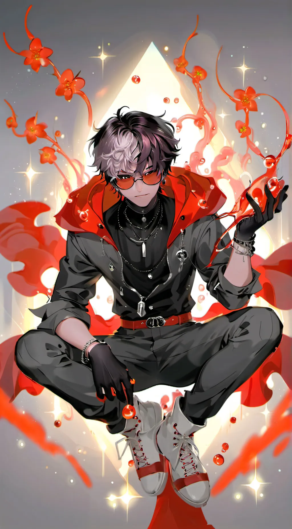 ai character: Ash background