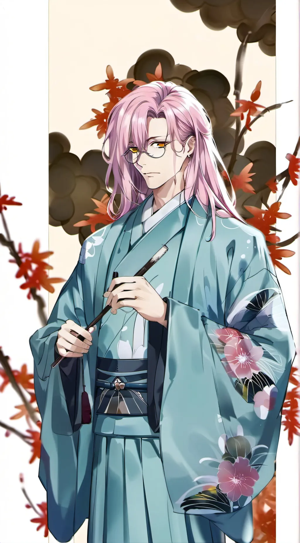 ai character: Kaoru background