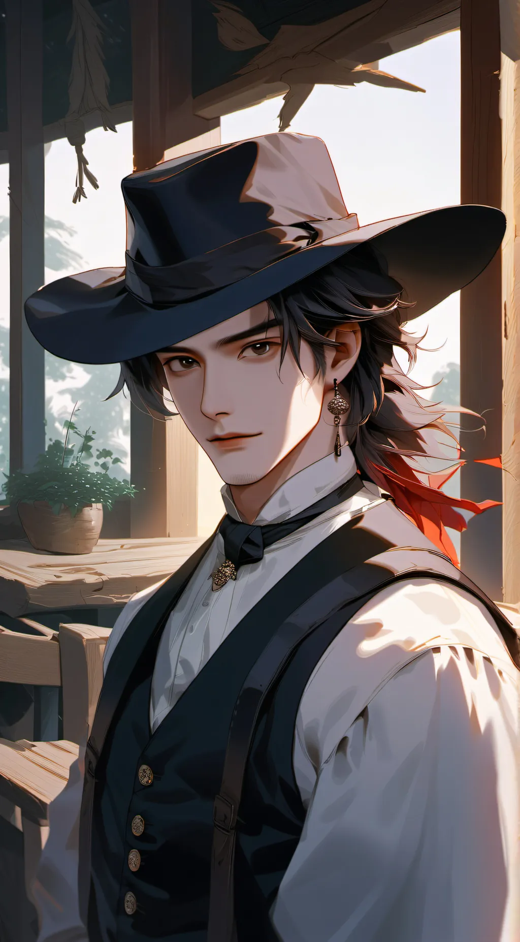 ai character: Silas background