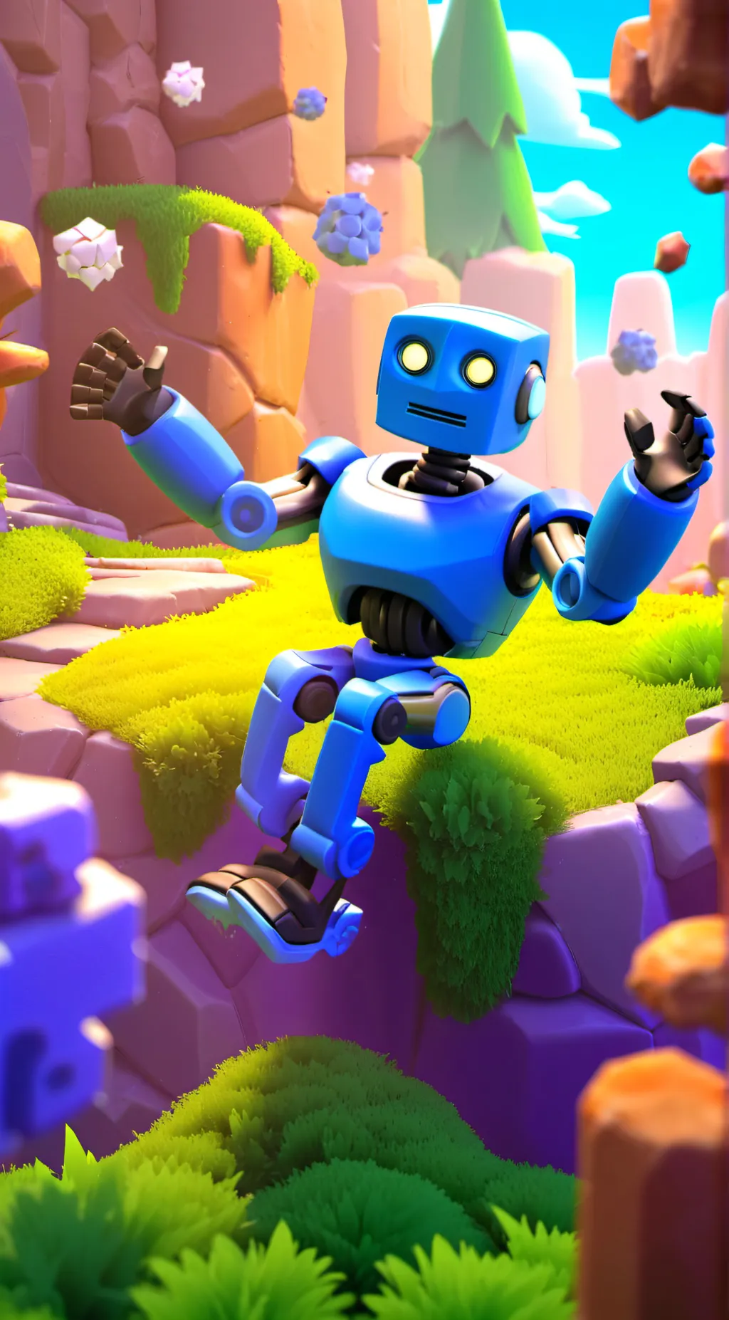 ai character: Tutorial  background