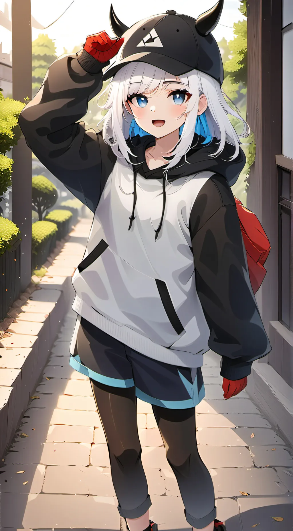 ai character: MHA new student background