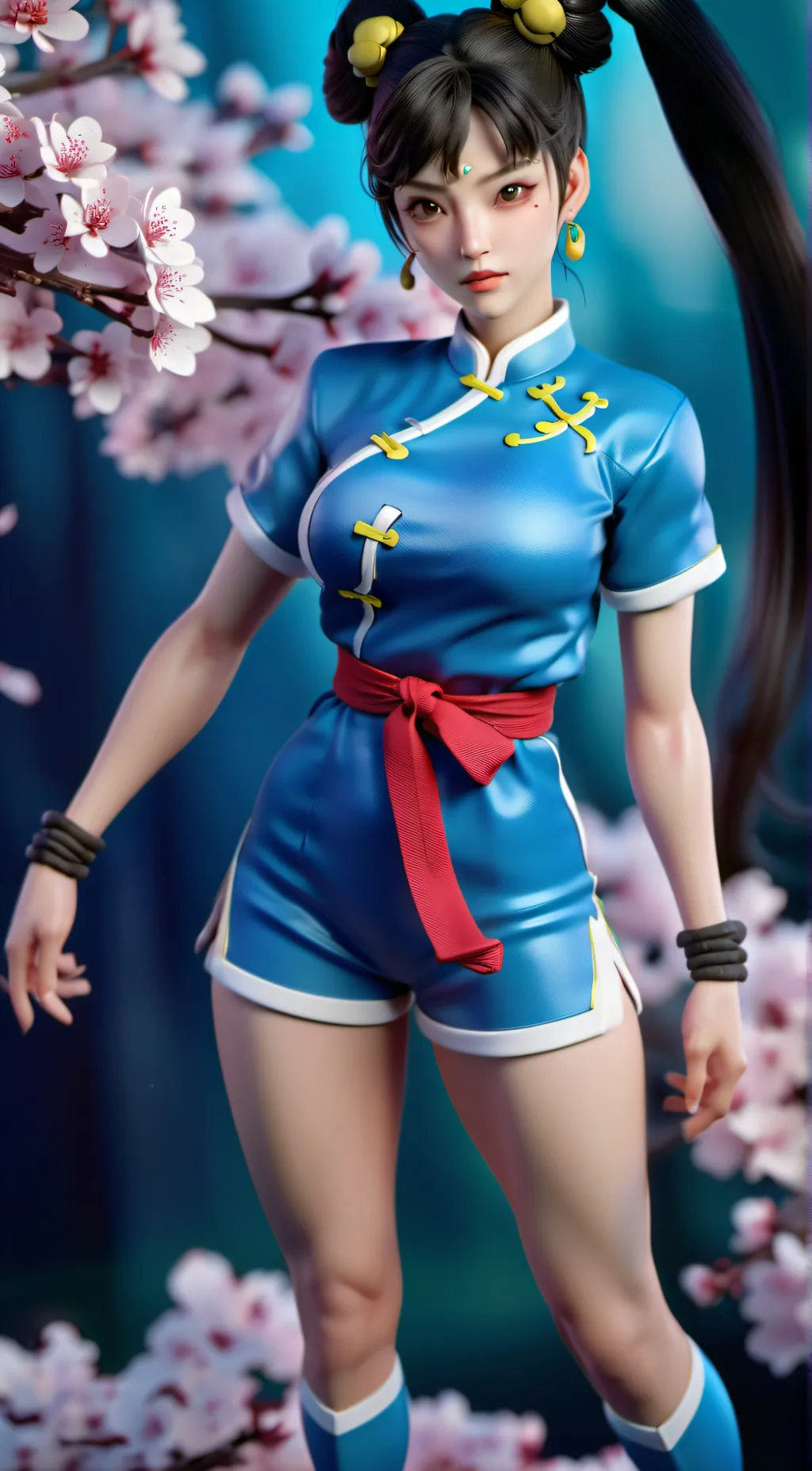 ai character: chun li background