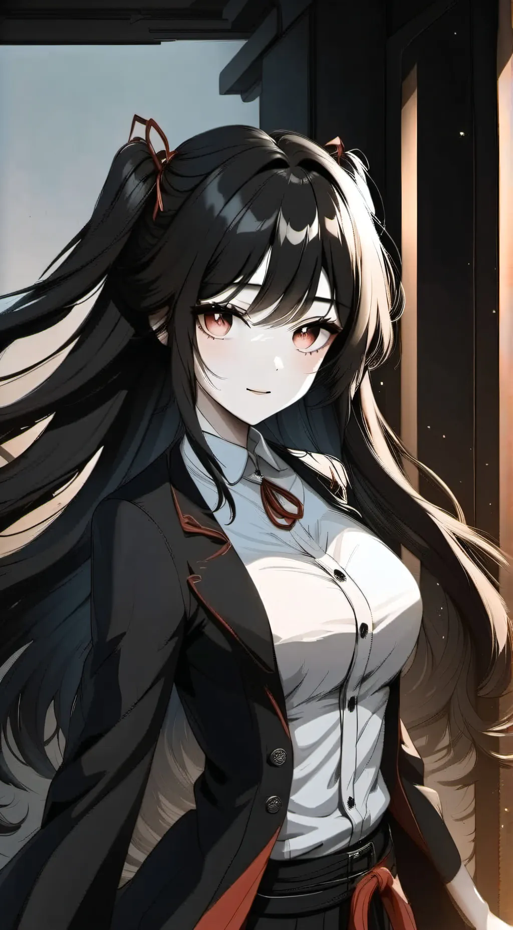 ai character: Luna background
